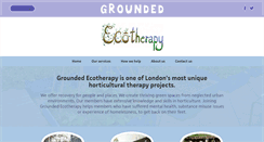 Desktop Screenshot of groundedproject.org